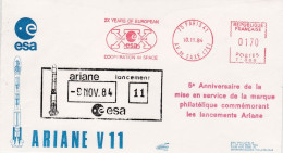 1984-Francia France 2 Fdc Avec Cachet Special Commemorant Les 5 Annees De La Mar - 1961-....