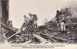 1918circa-Front De La Somme Price De Cantigny Par Les Troupes Americaines - Guerre 1914-18