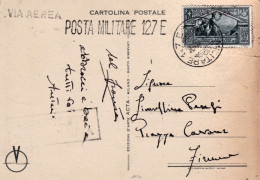 1931-Eritrea Boccasile "Difendiamo Il Nostro Risparmio" Affr. L.1,25 Virgilio Ca - Erythrée