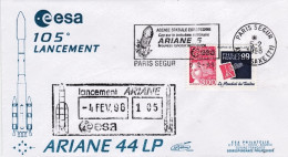 1998-Francia France Cat.Lollini K 884 Flamme ESA Europe T5 Paris Segur. Les Deux - 1961-....