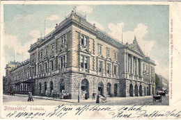 1901-Germania Cartolina Dusseldorf Tonhalle Viaggiata,lieve Piega Angolare - Autres & Non Classés