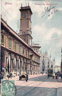 1912-"Milano-palazzo Dei Giuriconsulti"diretta In Germania,affrancata 5c.Leoni - Milano (Mailand)