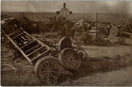 1915-Germania Cartolina Foto Bollo Viola Post Kraftwagen Park I.Armee - Autres & Non Classés