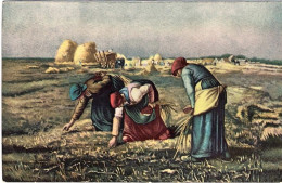 1930circa-"Le Spigolatrici-the Weat Gleaners Da Un Quadro Di Millet" Di Formato  - Peintures & Tableaux