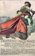 1918-"Prestito Nazionale"illustratore Mario Borgoni - Guerre 1914-18