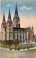 1917-Austria Cartolina Lemberg St.Elisabeth Kirche Bollo Rosso Di Censura Milita - Autres & Non Classés