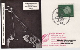 1970-Germania Cartoncino Hermann Oberth Gesellschaft Geflogen Mit Rakete Der Ver - Briefe U. Dokumente