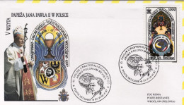 1997-Vaticano Visita Papale A Wroclaw Polonia Di S.S.Giovanni Paolo II - Airmail
