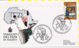 1998-Vaticano Volo Papale Citta' Del Vaticano Onitsha Nigeria Di S.S.Giovanni Pa - Airmail