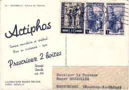 1956-cartolina Monreale Fontana Del Chiostro Con Al Verso Testo Pubblicitario A  - Werbepostkarten