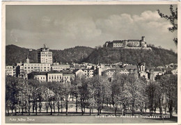 1942-Lubiana Razgled S Tivolskega Cartolina Diretta A Militare Affrancata 5c.+25 - Slovénie