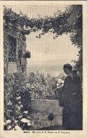 1945-cartolina Assisi Giardino Di Santa Chiara In San Damiano Affrancata Monumen - Storia Postale