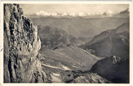 1934-cartolina Foto Cantoniera Della Presolana Vista Dalla Grotta Dei Pagani Aff - Bergamo