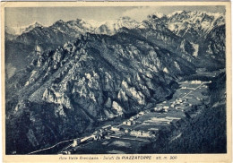 1940-cartolina Dell'alta Valle Brembana Saluti Da Piazzatorre Affrancata 10c. Im - Bergamo