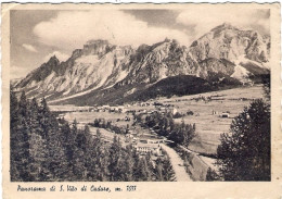 1948-cartolina Panorama San Vito Di Cadore Affrancata Con Due Posta Aerea L.6 St - Belluno