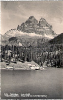 1948-cartolina Tre Cime Di Lavaredo Ristorante Al Lago Affrancata Democratica L. - Belluno