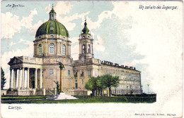1911-cartolina La Basilica Di Superga Torino Affrancata 5c. Leoni Con Annullo To - Andere & Zonder Classificatie