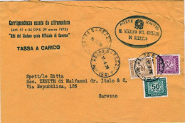 1978-busta Del Comune Di Sarezzo Con Timbro Corrispondenza Esente Da Affrancatur - 1971-80: Marcophilie
