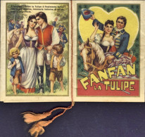 1954-"Fanfan La Tulipe"calendario 6,5x8,8 Cm. In Ottime Condizioni - Tamaño Pequeño : 1941-60