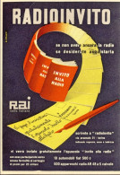1960-Rai Radio Italiana Cartolina Radionvito Disegnatore Polloni, Annullo Congr. - Werbepostkarten