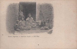 CPA, Sahara Algérien, Intérieur Arabe, Animée - Children