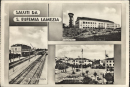 1956-Saluti Da S.Eufemia Lamezia Viaggiata - Catanzaro