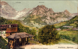 1907-Svizzera Engelberg Banklialp, Viaggiata Diretta In Belgio - Autres & Non Classés