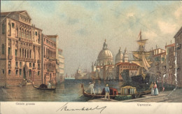 1904-Venezia Canale Grande, Viaggiata Diretta In Belgio - Venezia (Venedig)