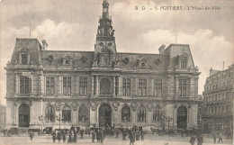 FRANCE - Poitiers - L'Hôtel De Ville - Animé - Carte Postale Ancienne - Poitiers