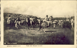 1936-A.O.I. Festa Del Mascal (Croce) Affrancata Eritrea 10c. Dromedario - Eritrea