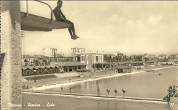 1943-cartolina Foto Verona Piscina Lido - Verona