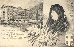 1900-Cadore Grand Hotel Misurina Soggiorno Di Sua Maesta' Margherita Di Savoia A - Belluno