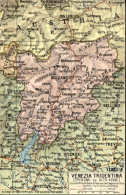 1930circa-cartina Geografica Venezia Tridentina - Carte Geografiche