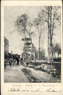 1913-Napoli Sulla Via Di Camaldoli, Cartolina Viaggiata - Napoli (Napels)