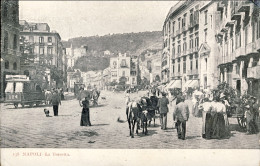 1907-Napoli La Torretta, Animata Cartolina Viaggiata - Napoli (Naples)