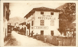1930-Ristorante Mezzavalle (Trento) Animata - Alberghi & Ristoranti