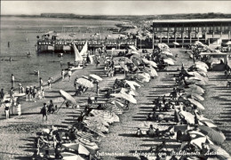 1959-Venezia Sottomarina Spiaggia Con Stabilimento Astoria Affrancata L.15 Guerr - Venezia (Venice)