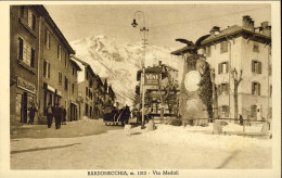 1920-circa-Bardonecchia Via Medail Cartolina Non Viaggiata - Andere & Zonder Classificatie