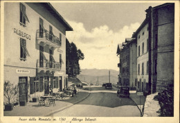 1939-passo Della Mendola Albergo Dolomiti Affrancata 10 C. Impero - Andere & Zonder Classificatie