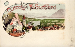 1900circa-Svizzera Chocolat Suchard Thun - Advertising