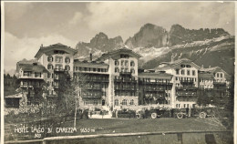 1930-circa-cartolina Foto Bolzano Hotel Lago Di Carezza - Bolzano (Bozen)