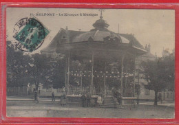 Carte Postale 90. Belfort Le Kiosque à Musique   Très Beau Plan - Belfort - Stadt