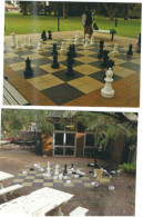 GIANT CHESS BOARDS AUSTRALIA NEW SOUTH WALES  2 POSTCARDS - Schach