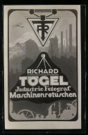 Fotografie Richard Tögel, Industrie Fotograf, Maschinenretuschen, Monogramm Und Fotocollage  - Autres & Non Classés