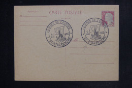 FRANCE - Oblitération Temporaire De Strasbourg Sur Entier Postal Decaris En 1965 - L 153228 - Standard Postcards & Stamped On Demand (before 1995)