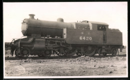 Fotografie Britische Eisenbahn, Dampflok, Lokomotive Nr. 6420  - Trains