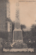 Monument De Grais. ( Orne ) - Sonstige & Ohne Zuordnung