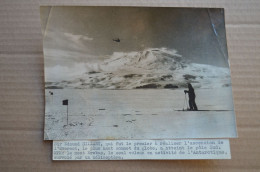 Original Photo Press 13x18cm Hillary Reach South Pole 1958 Volcan Erebus On Photo Mountaineering Escalade Alpinisme - Sport