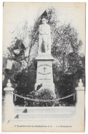 CPA  76 TOUFFREVILLE LA CORBELINE LE MONUMENT (AUX MORTS) - Autres & Non Classés