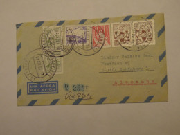 BRAZIL  AIRMAIL REGISTERED COVER TO GERMANY 1970 - Other & Unclassified